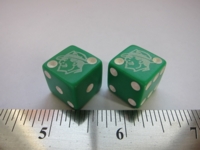 Dice : d6 16mm vintage Dick Tracy