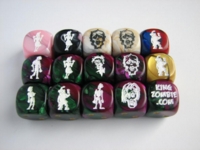 Dice : d6 16mm zombies