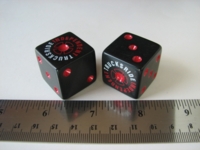 Dice : d6 18mm Independent Trucks black