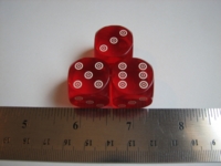 Dice : d6 19mm chuck a luck