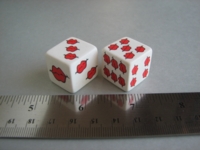 Dice : d6 1inch lips