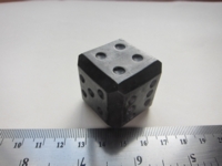 Dice : d6 1p25inch steel blacksmith forged