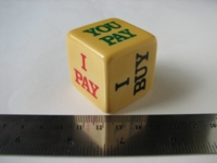 Dice : d6 1p5inch who pays