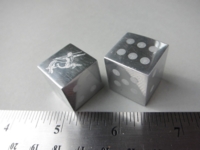 Dice : d6 20mm Remy Martin metal