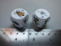 Dice : d6 22mm CC insects