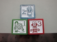 Dice : d6 25mm Munchkin xmas misc