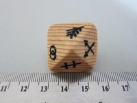 Dice : d8 etsy mazedasastoat witchs runesbottom