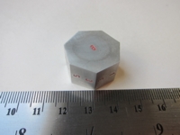 Dice : d9 UD flat aluminum