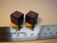 Dice : trade arrows of chaos