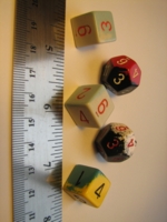 Dice : trade bicolor misc