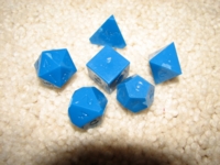 Dice : tradediamond dice blue