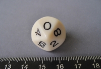 Dice : d10.h.ivory