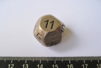 Dice : d11.b.metal