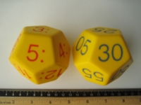 Dice : d12.A.large.foam.