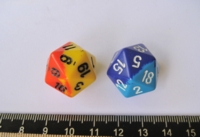 Dice : d20.a.2tone