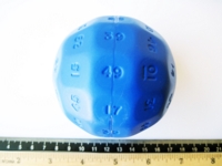 Dice : d50.B.blue