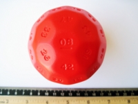 Dice : d50.B.red