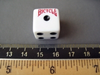 Dice : d6.O..pippedbicyle