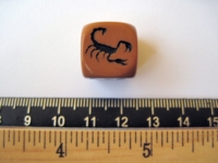 Dice : d6.O..scorpion