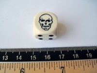 Dice : d6.O..skulldeath