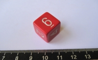 Dice : d6.O.1red