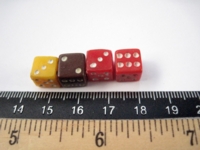 Dice : d6.O.8mm