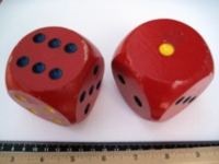 Dice : d6.O.bigred