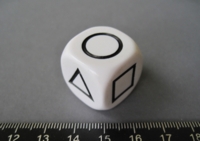 Dice : d6.O.bwshape