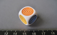 Dice : d6.O.colorbullseye