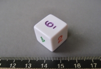 Dice : d6.O.rainbow