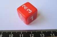 Dice : d6.O.redfract