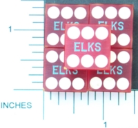 Dice : CASINO ELKS 01