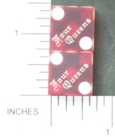 Dice : CASINO FOUR QUEENS 02