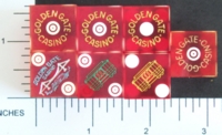 Dice : CASINO GOLDEN GATE 01