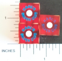 Dice : CASINO KARLS SILVER CLUB 01