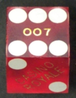 Dice : CASINO ROYALE 007