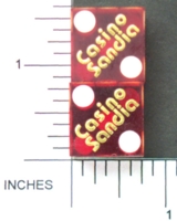 Dice : CASINO SANDIA 01