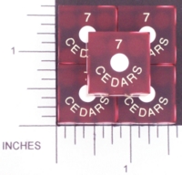 Dice : CASINO SEVEN CEDARS 01