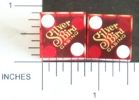 Dice : CASINO SILVER BIRD 01