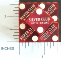 Dice : CASINO SILVER CLUB 01