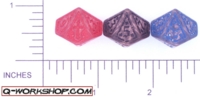 Dice : D10 CLEAR ROUNDED SOLID Q WORKSHOP HOLY 01