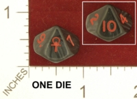 Dice : D10 OPAQUE ROUNDED IRIDESCENT UNKNOWN ANKH TRUE D10 01