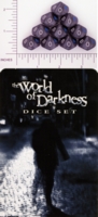 Dice : D10 OPAQUE ROUNDED SPECKLED WW WORLD OF DARKNESS