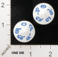 Dice : D10 OPAQUE ROUNDED SOLID KOPLOW THAI 01