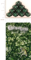 Dice : D10 OPAQUE ROUNDED SPECKLED WW CHANGLING THE LOST