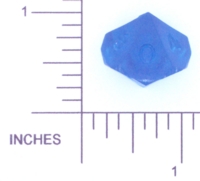 Dice : D10 TRANSLUCENT SHARP IRIDESCENT CRYSTAL CASTE UNKNOWN 01
