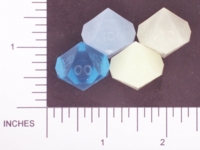 Dice : D10 TRANSLUCENT SHARP SOLID GAMESCIENCE 02