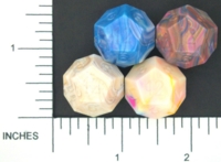Dice : D12 OPAQUE SHARP SWIRL CHESSEX MENAGERIE 01