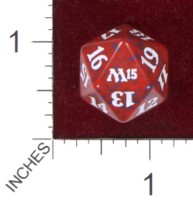 Dice : D20 OPAQUE ROUNDED SOLID WIZARDS OF THE COAST MTG M15 01