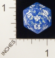 Dice : D20 OPAQUE ROUNDED SPECKLED MTG LIFE COUNTERS CONCLUX 03